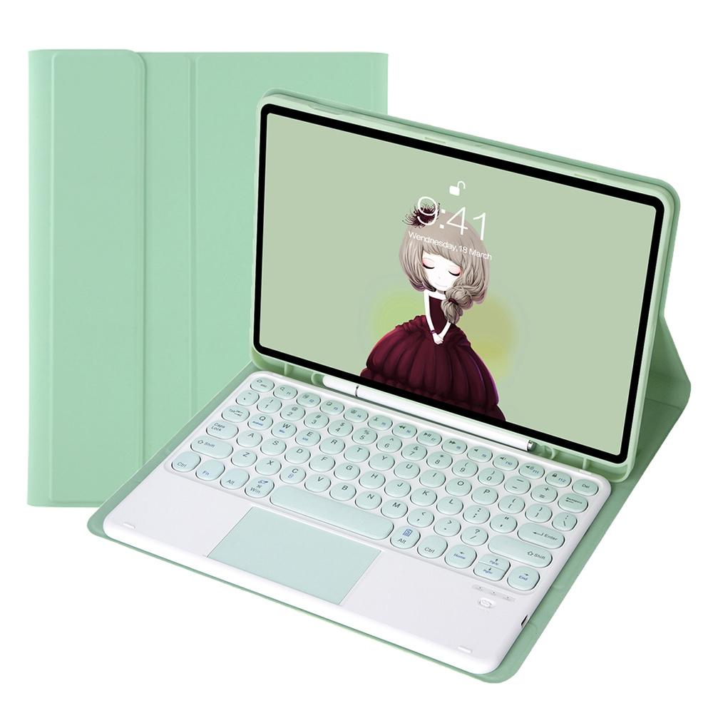 V562-D308394100ADE-202508290536-00 Detachable Bluetooth Keyboard Leather Case For Ipad 10.2 / Air 2019 / Pro 10.5 - Black - Eda001493803D - Image 1