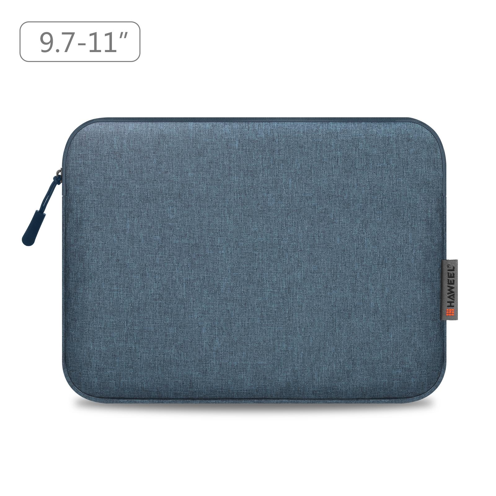 V562-D3107LWH-202508290645-00 11 Tablet Sleeve Briefcase for 9.7-11.0 Tablets - Zipper Closure - Dark Blue - Image 1