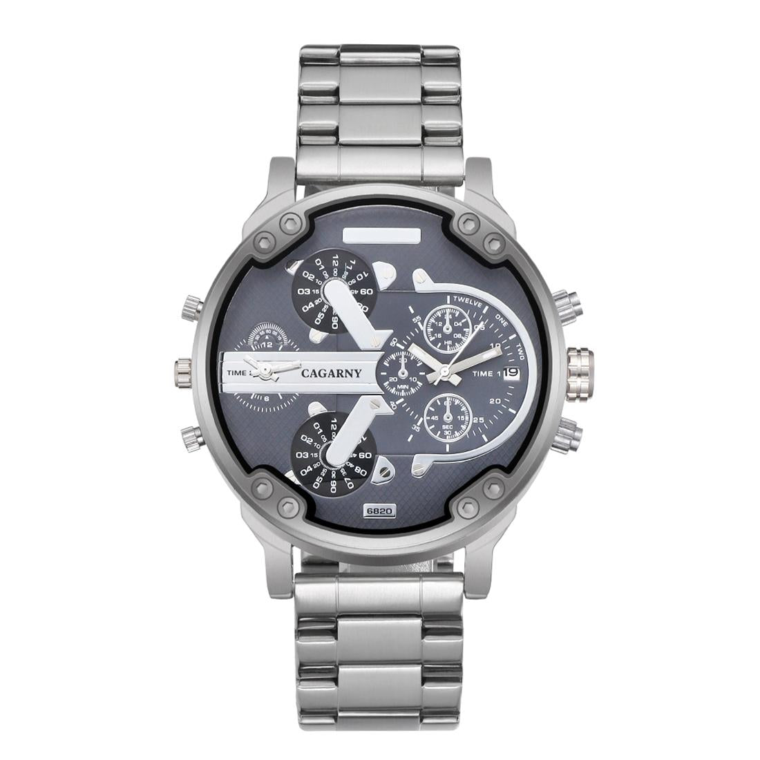 V562-D4200AW-202508282126-00 Large Dial Dual Time Zone Business Watch - Fashionable Quartz - Wa0024D - Image 1