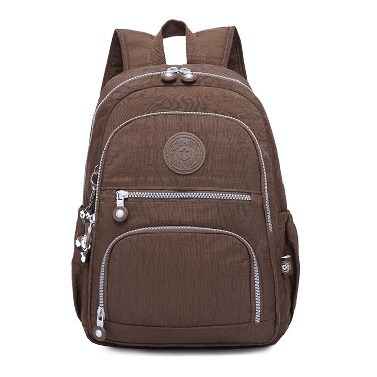 V562-E101903940DBT-202508281504-00 Versatile Teen Backpack for School & Travel - 27x13x37cm - Coffee - Image 1