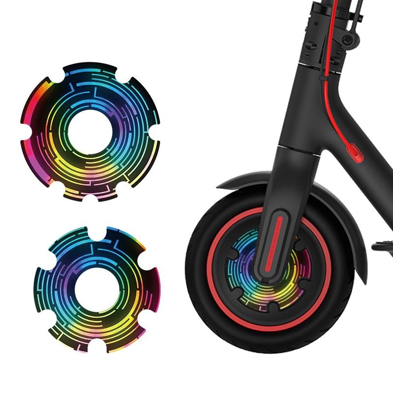 V562-E1033502060DBT-202508281220-00 Waterproof Sticker for Xiaomi M365 Scooter Motor - 1 Pair - Colorful 5 - Image 1