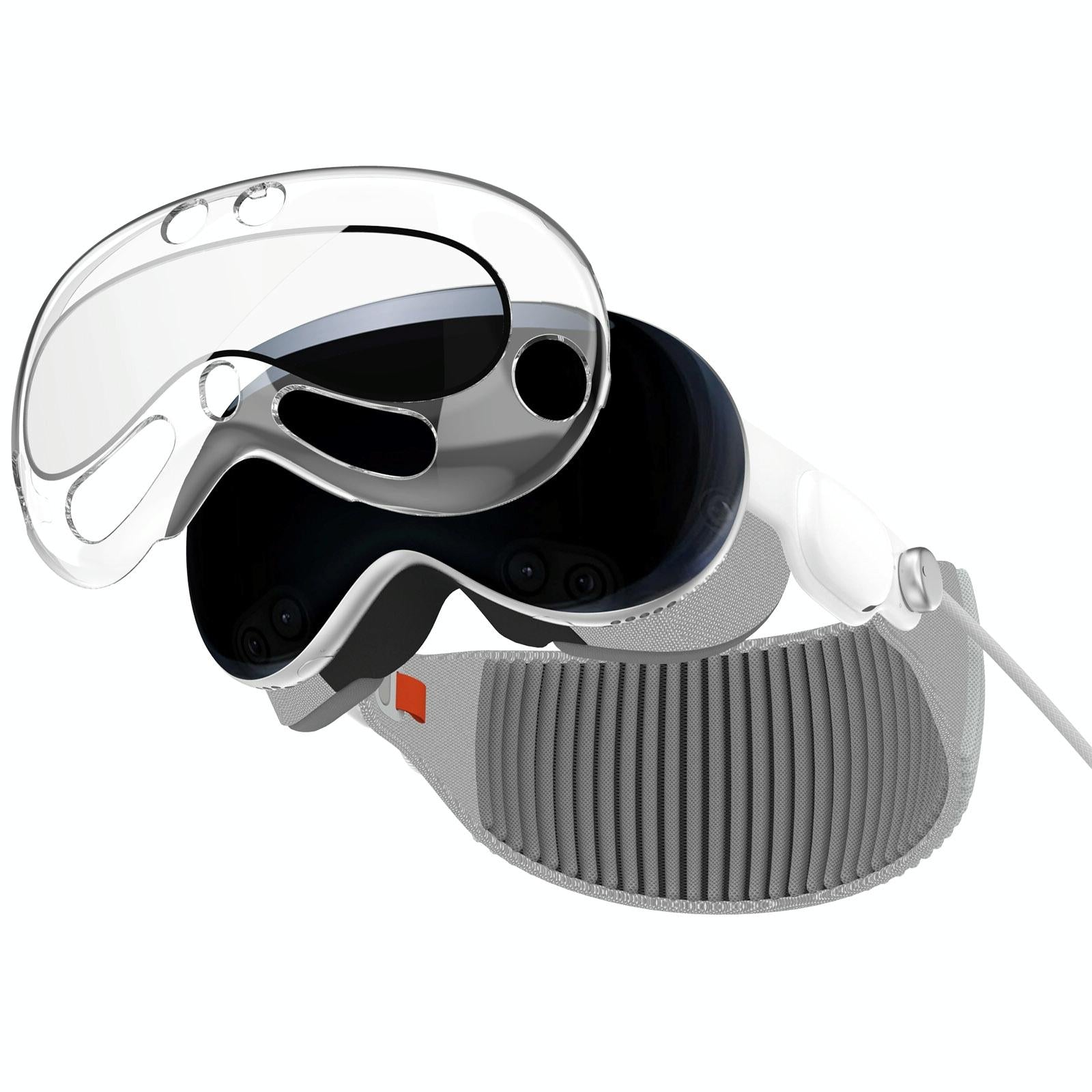 V562-F102175200AYS-202508281342-00 Apple Vision Pro Vr Glasses Film - Toughened Protective Cover - Transparent - Image 1