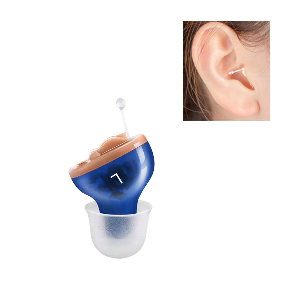 V562-F1055783060DBT-202508290326-00 Digital Noise Canceling Hearing Aid Left Ear - Left Ear Blue - Image 1
