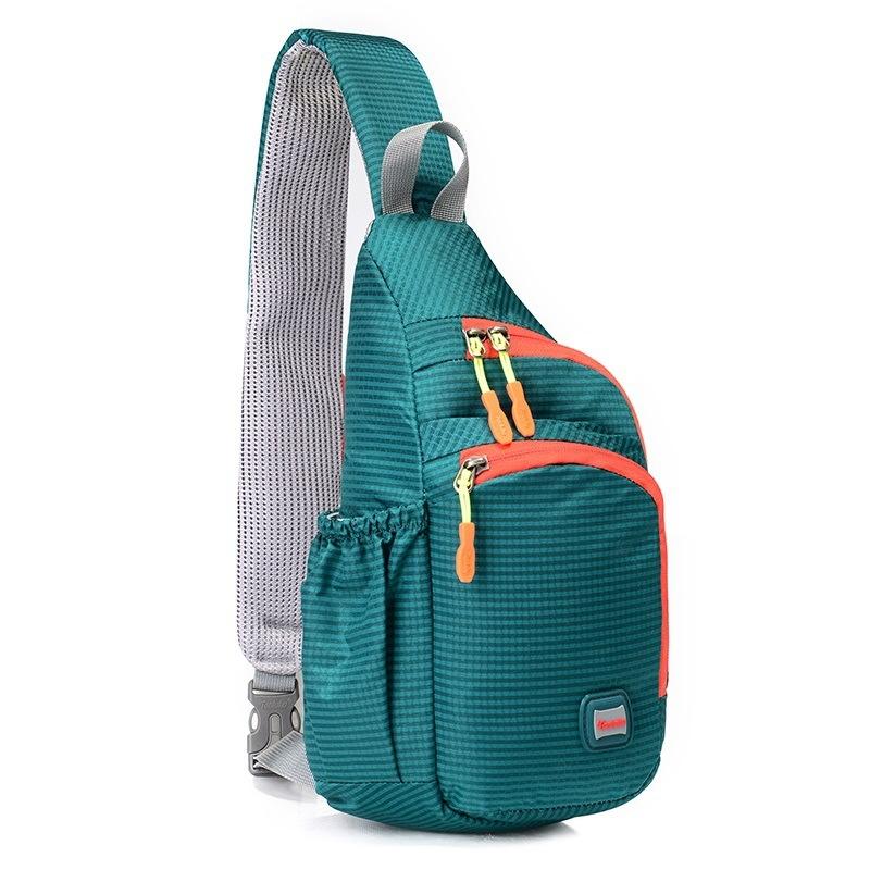 V562-G1014421950DBT-202508271545-00 Large Capacity Chest Bag For Outdoor Sports Water Green - Image 1