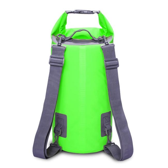V562-G3585GO-202508282331-00 Waterproof Dual Shoulder Strap Dry Bag 50L Capacity - Green - Image 1