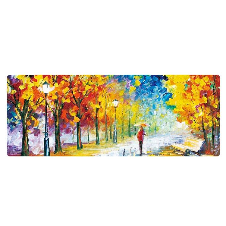 V562-G8077022060DBT-202508291537-00 Large Desk Mouse Pad For Oil Painting - Autumn Leaves - Image 1