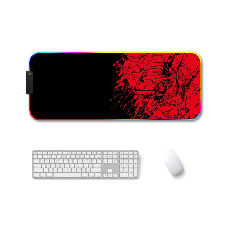 V562-H0118412750DBT-202508291510-00 Rgb Non Slip Mouse Pad With Thermal Transfer - Red Fox - Image 1