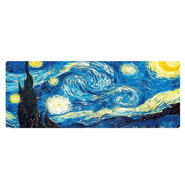 V562-H0177022060DBT-202508291515-00 Large Desk Mouse Pad For Oil Painting - Starry Sky - Image 1