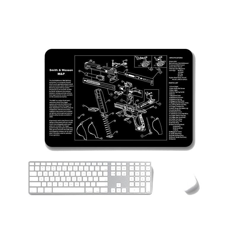 V562-J1011602750DBT-202508291406-00 2 Pack Non Slip Office Gaming Mouse Pad 2Mm - Sps-Smithwessomm&P - Image 1