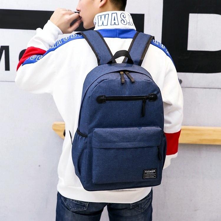 V562-L02297031YZ-202508282020-00 Outdoor Travel Usb Backpack - Compact & Durable - Blue - Image 1