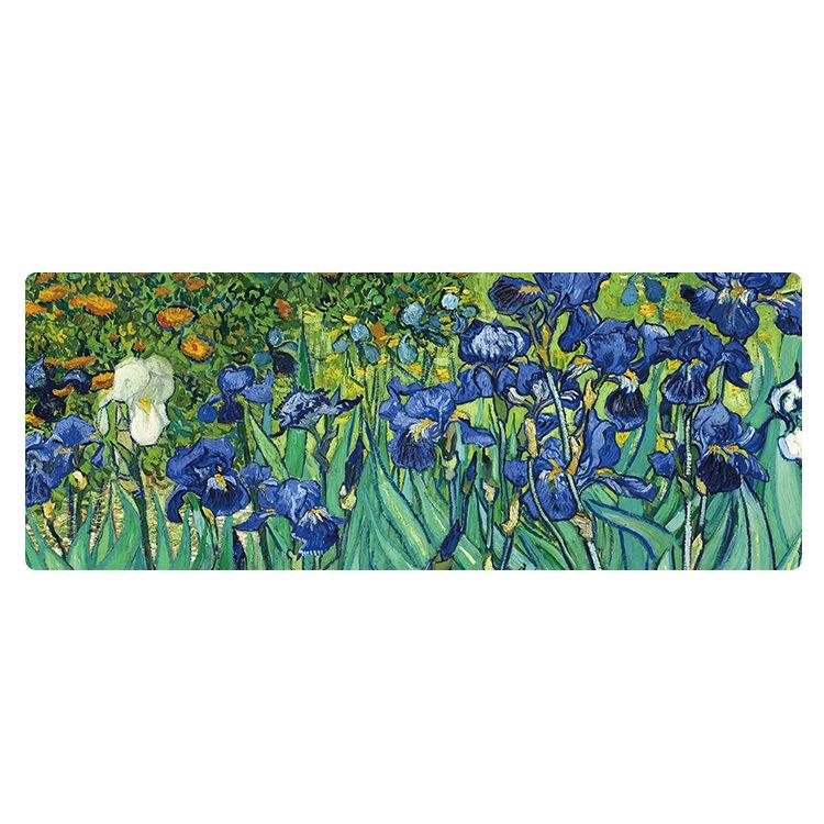 V562-L6077022060DBT-202508291536-00 Large Desk Mouse Pad For Oil Painting - Iris - Image 1