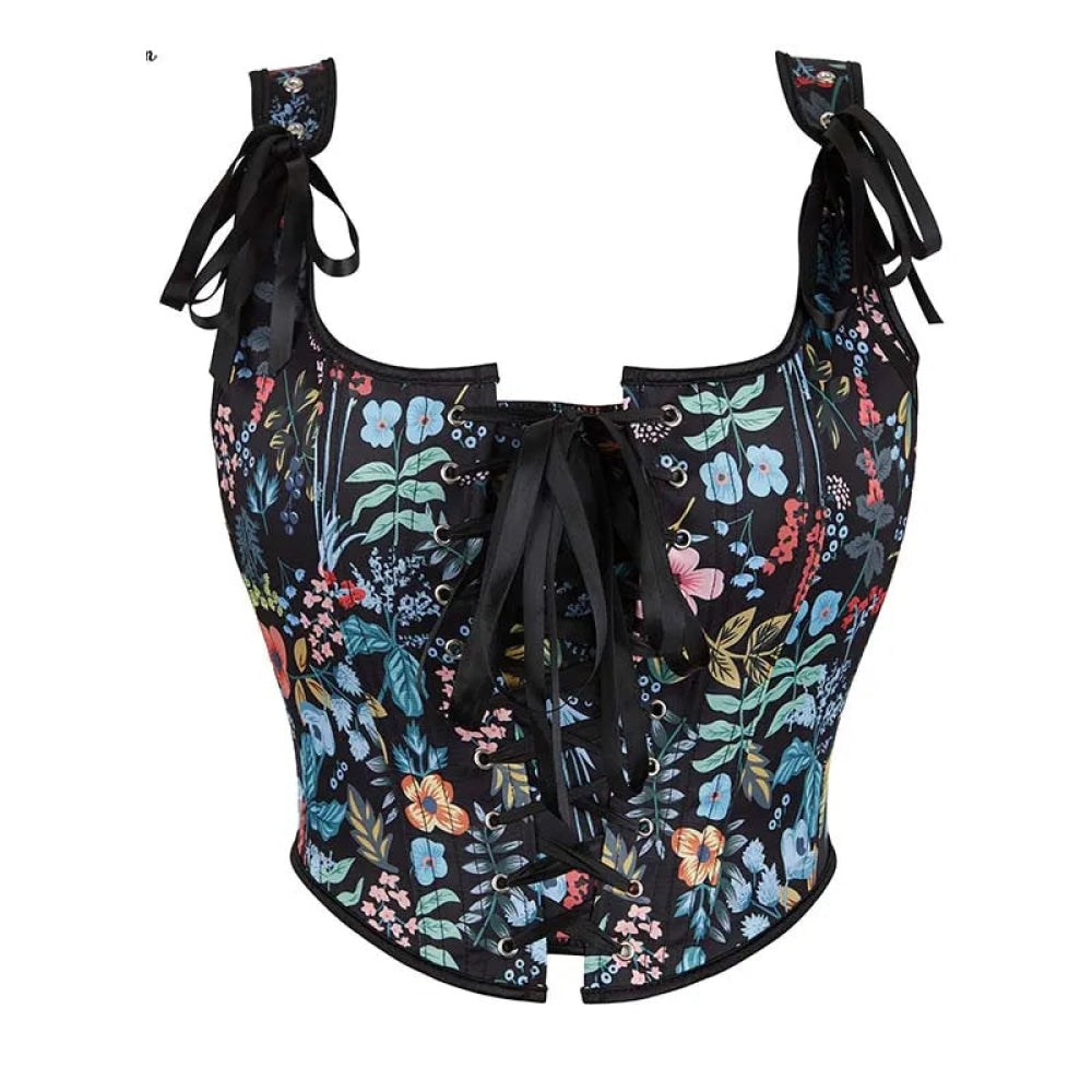 V562-OBBPBBNTNNIBIBKT-3-202508291710-00 Black Shoulder Strap Slimming Vest Tank Top For Women Backless Sleeveless Summer Corset - 6Xl - Image 1