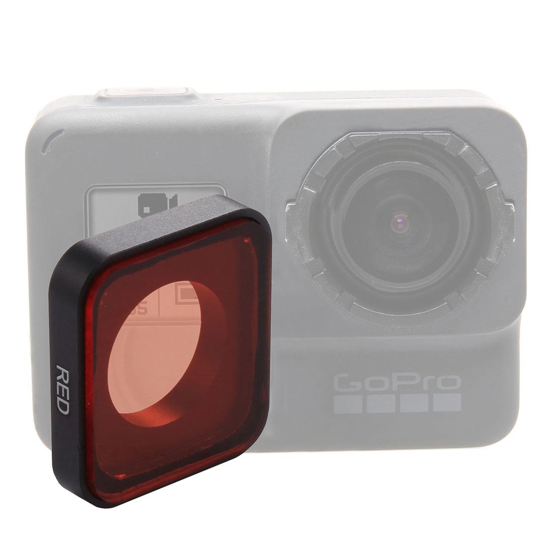 V562-R9987ACD-202508290345-00 Gopro Hero6 / 5 Snap-on Lens Filter - Red - Image 1