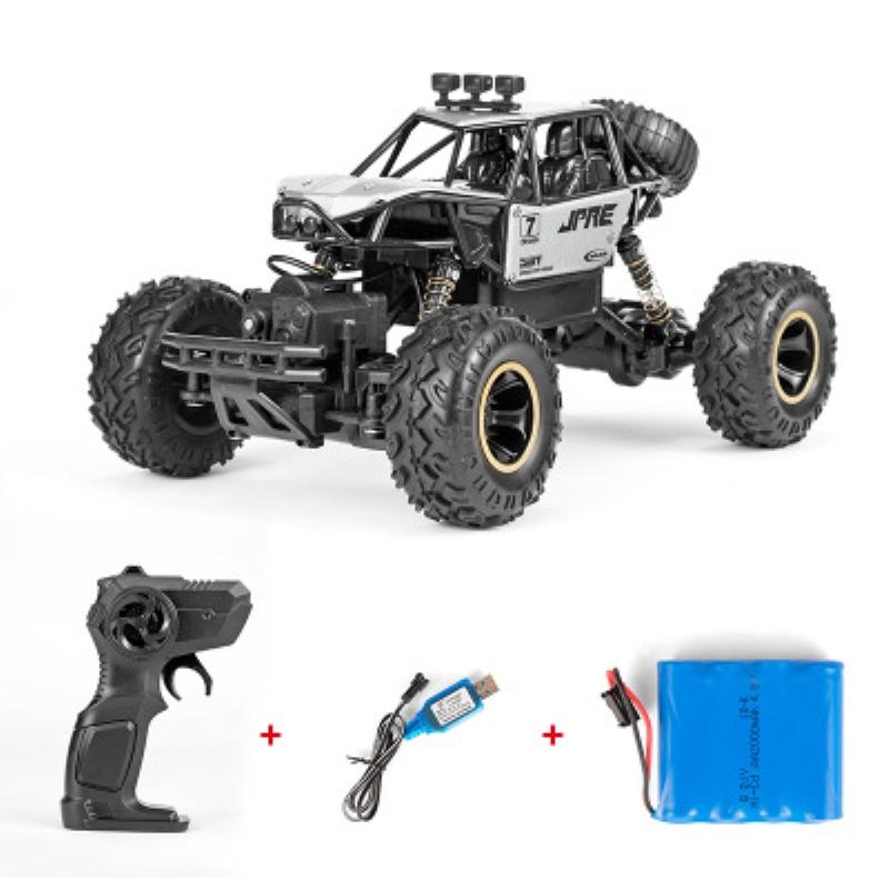 V562-S5754THC-202508281204-00 Bigfoot Rc Off-road Vehicle for Kids - 1:16 Scale - Silver - Image 1