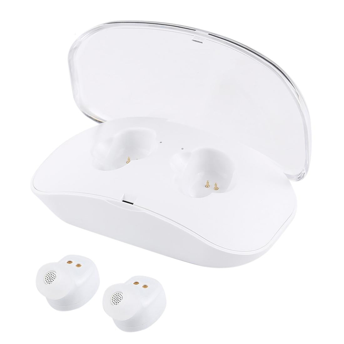 V562-W6487F8PI-202508281345-00 Portable In-ear Bluetooth Earphone with Charging Box - X-i8s - White - Image 1