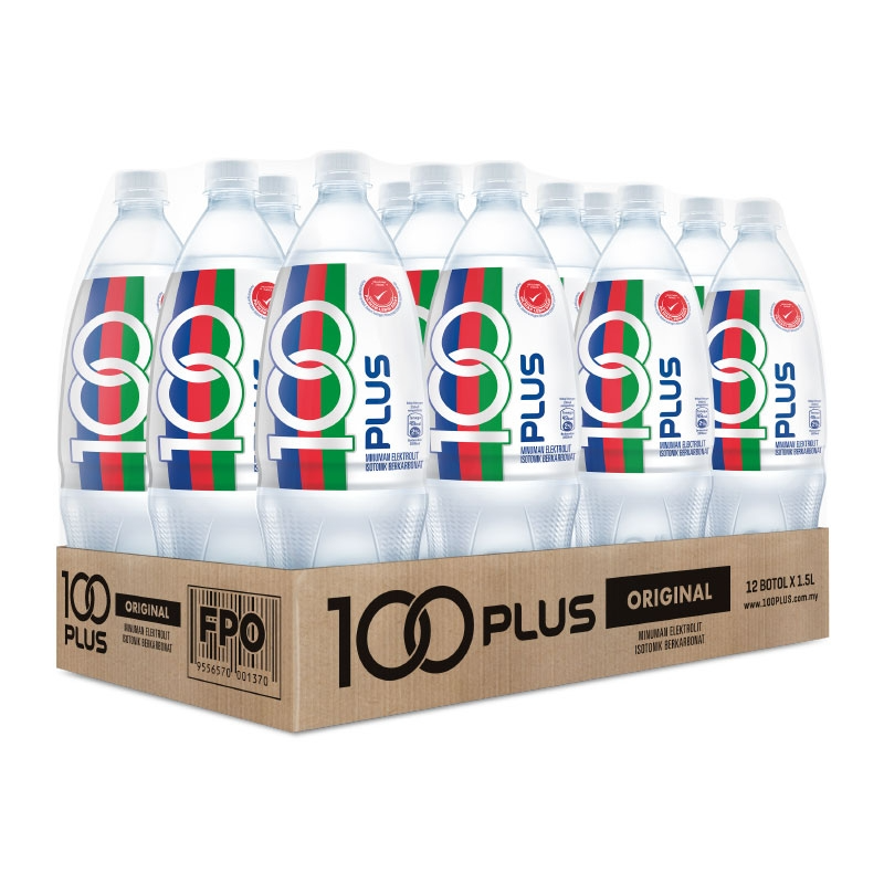 V563-100PLUS_1_5LBOTTLES-1PACK-202508260910-00 12x F&N 100 Plus 1.5L Bottle Carbonated Isotonic Electrolyte Drink - Bulk Pack - Image 1