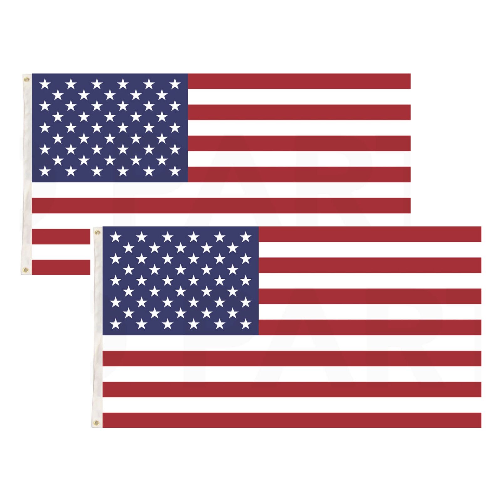 V563-13256_2X-202509120853-00 2x United States America Country Flags USA American Heavy Duty US - 150cm x 90cm - Image 1