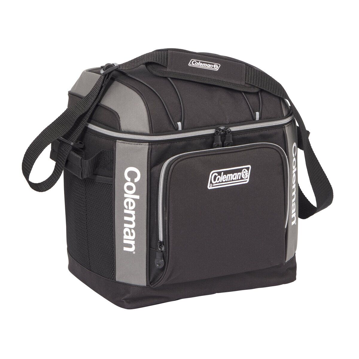 V563-CM2201106-202508190835-00 Coleman 30 Can Soft Cooler Insulated Outdoor Camping Picnic Bag in Black - Image 1