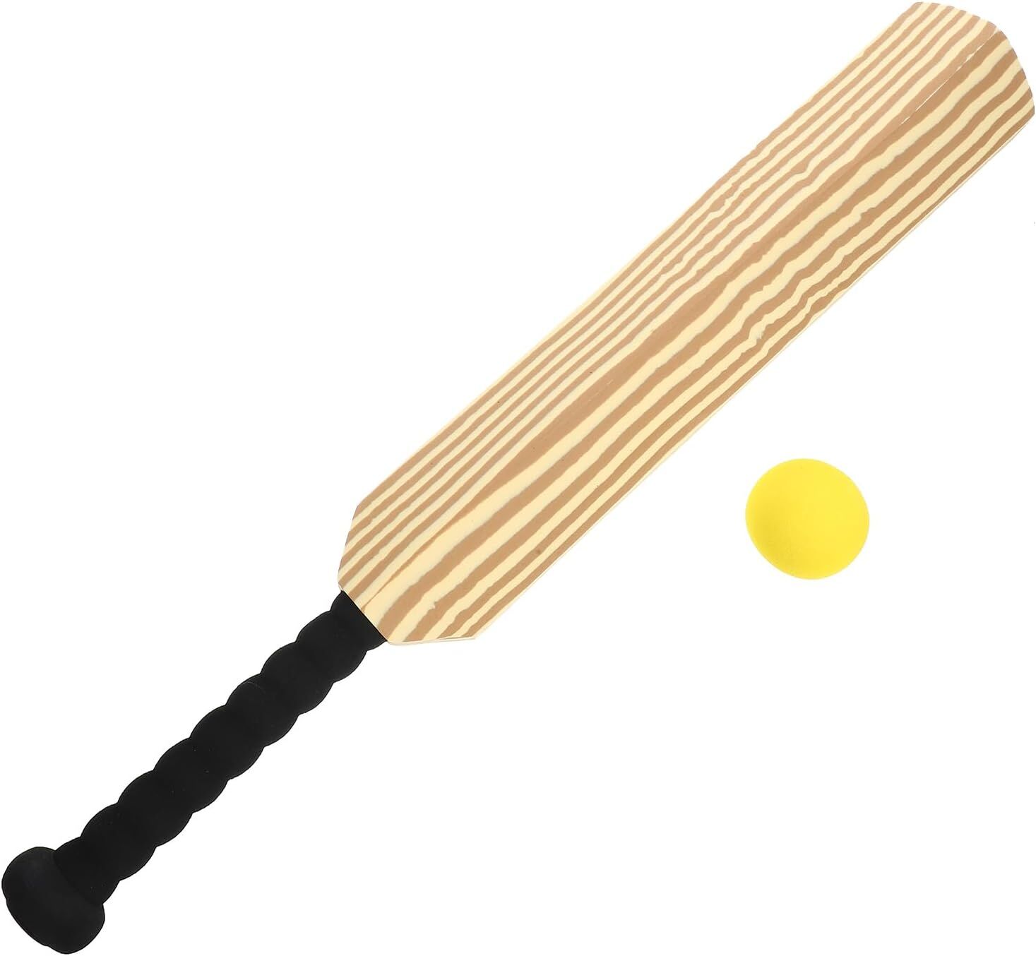V563-FA3866-202508190835-00 Kids Soft Foam Sturdy Cricket Bat & Ball Set 58cm Backyard Beach Sports Toy Kit - Image 1