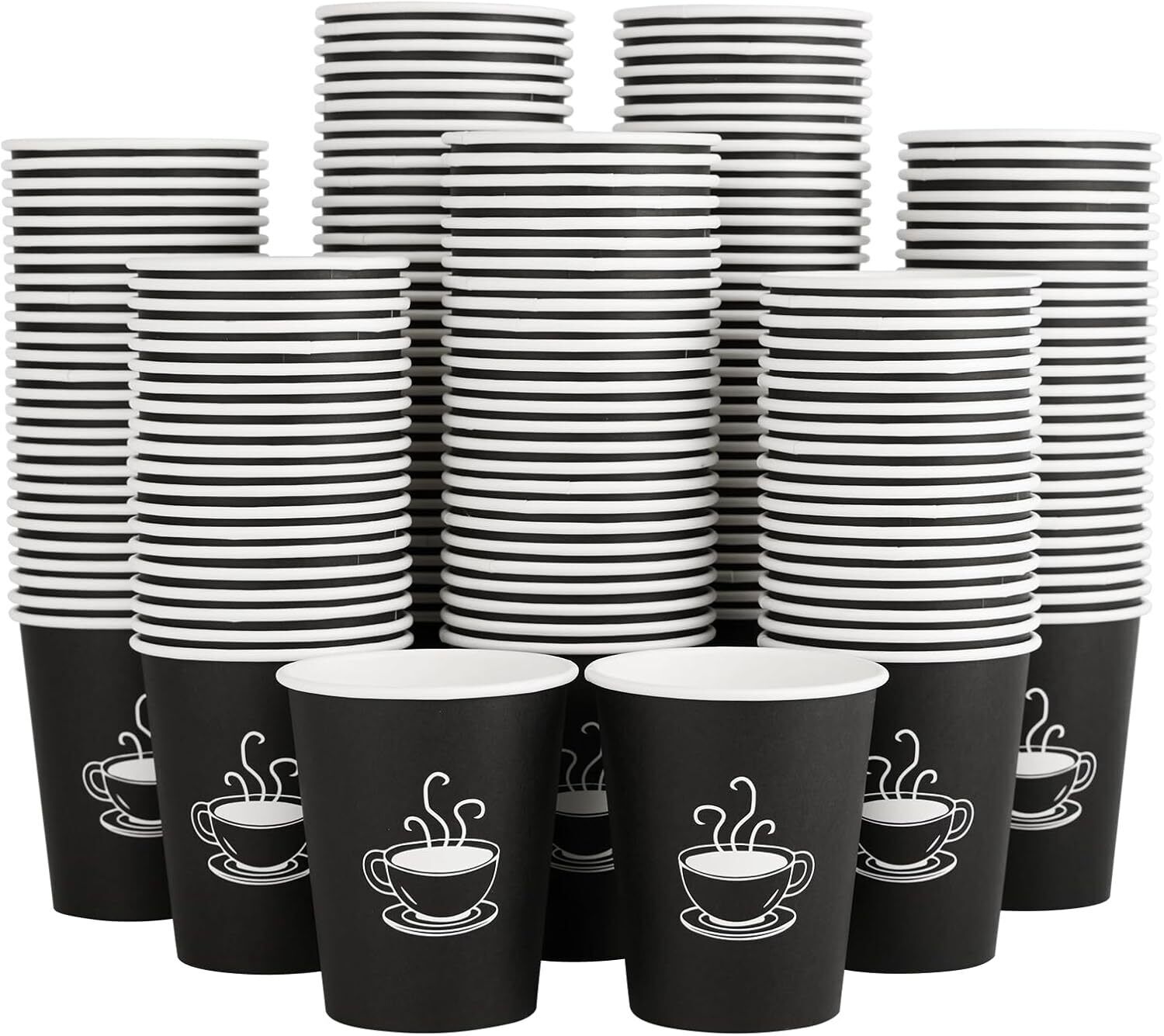 V563-PA1210-50-1BOX-202508190855-00 1000x Extra Large Disposable Coffee Cups 12oz Strong Takeaway Paper Take Away Bulk - Image 1
