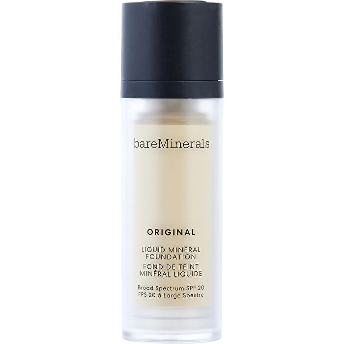 V604-366123-202508280405-00 BareMinerals Original Liquid Mineral Foundation SPF 20 - # 03 Fairly Light (For Very Fair Warm Skin With A Subtle Peach Hue) 30ml/1oz - Image 1