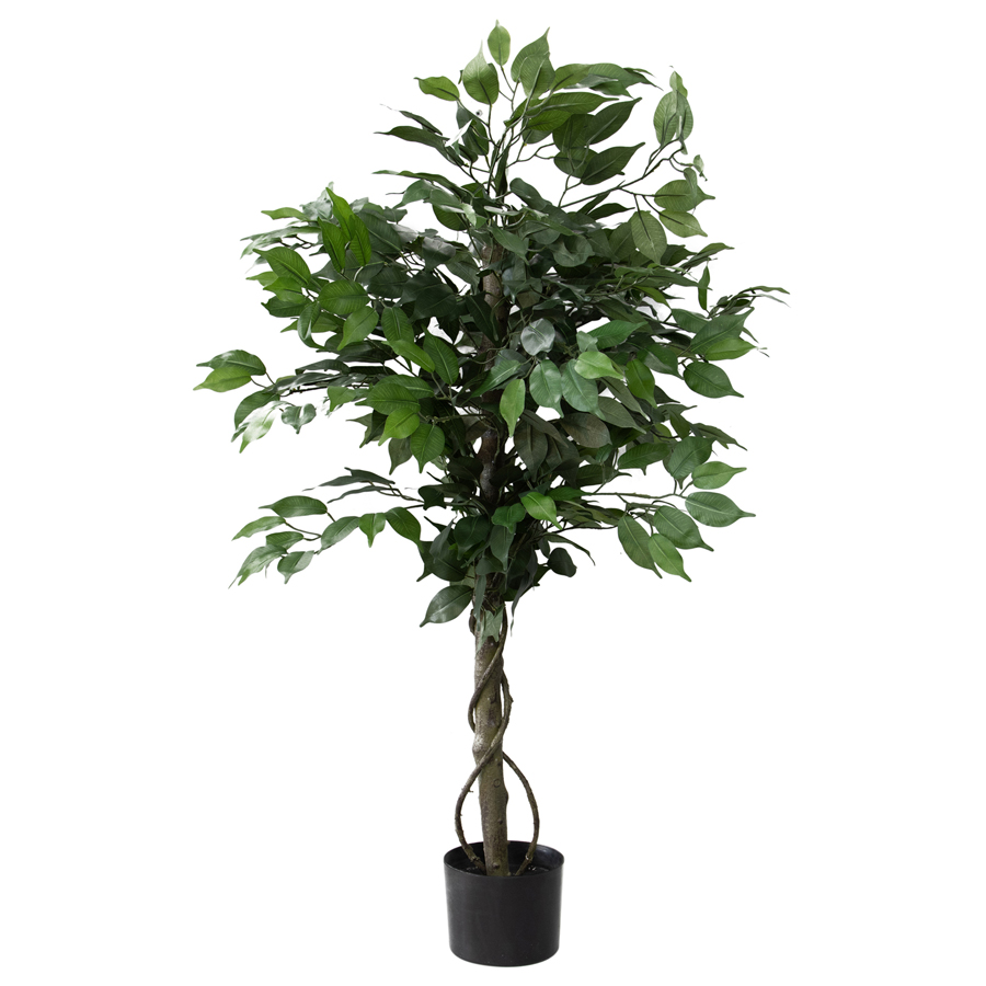 V637-05068TRE-202508251425-00 Potted Artificial Banyan Tree 120cm - Image 1