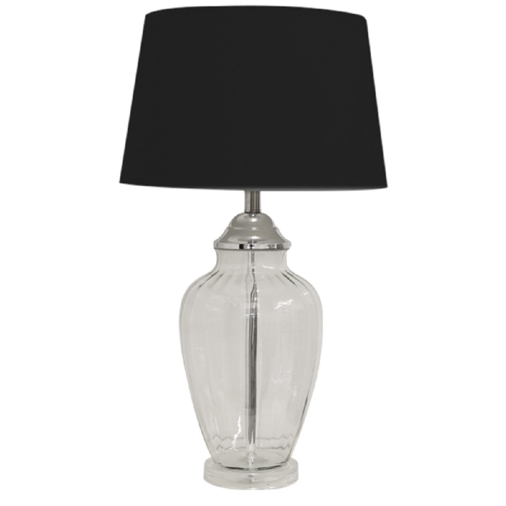 V637-26004-202508251245-00 Addison Table Lamp Black 67cm - Image 1