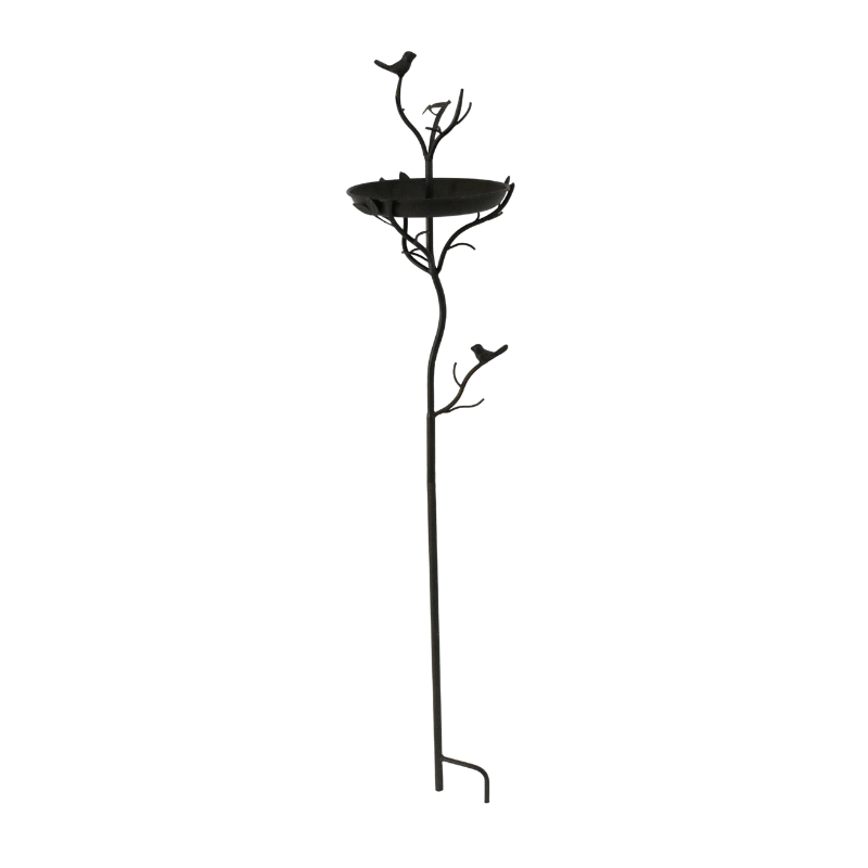 V637-27623BRD-202508251355-00 Birdfeeder On Branches Garden Stake 120cm - Image 1