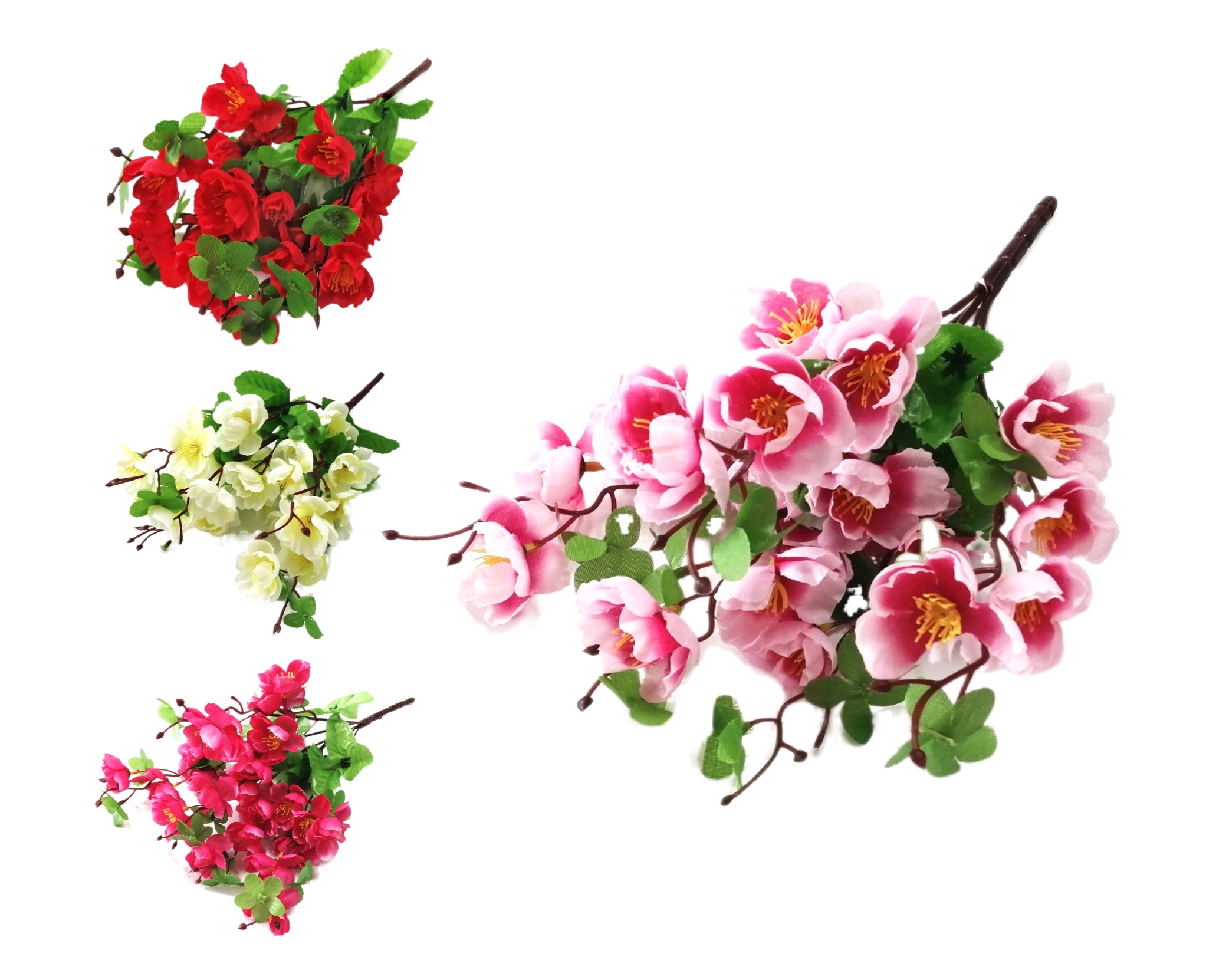 V637-AFL31786-202508251611-00 bulk 36 Artificial Peach Blossom Assort 35cm - Image 1