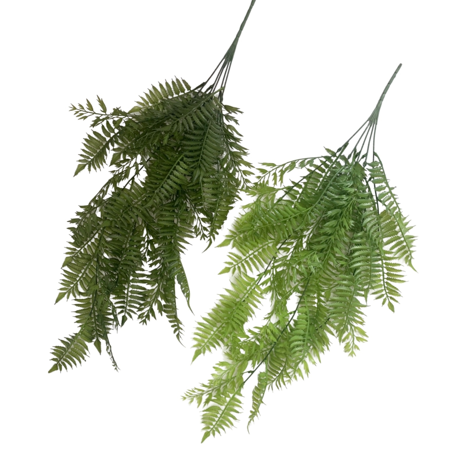 V637-AFL37112-202508251735-00 bulk 12 Artificial Hanging Fern 2 Assort 79cm - Image 1