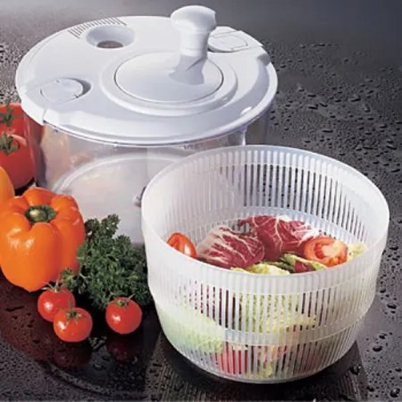 V637-CHEFSALAD-202508251740-00 chef Avenue Mighty 4.7 Litre Salad Spinner - Image 1