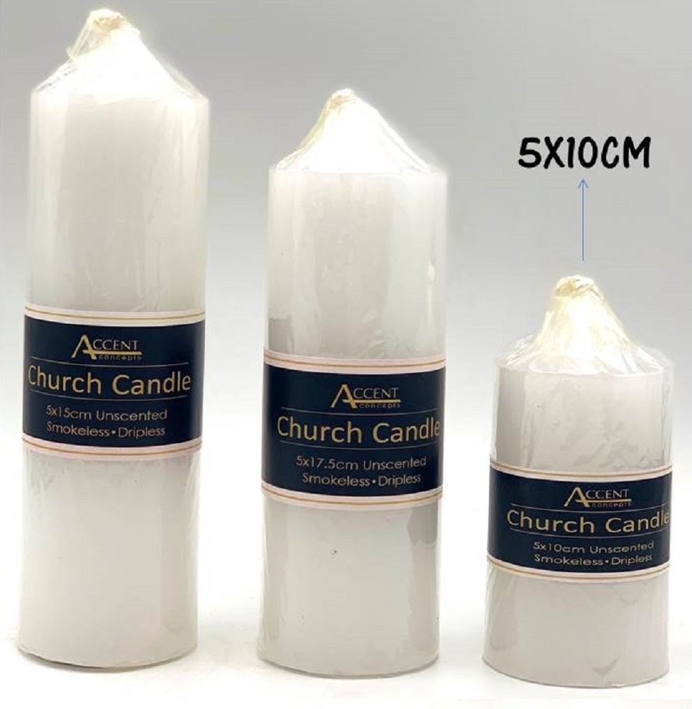 V637-CPU27348-202508251755-00 bulk 24 Church Candle 260G White 17cm - Image 1