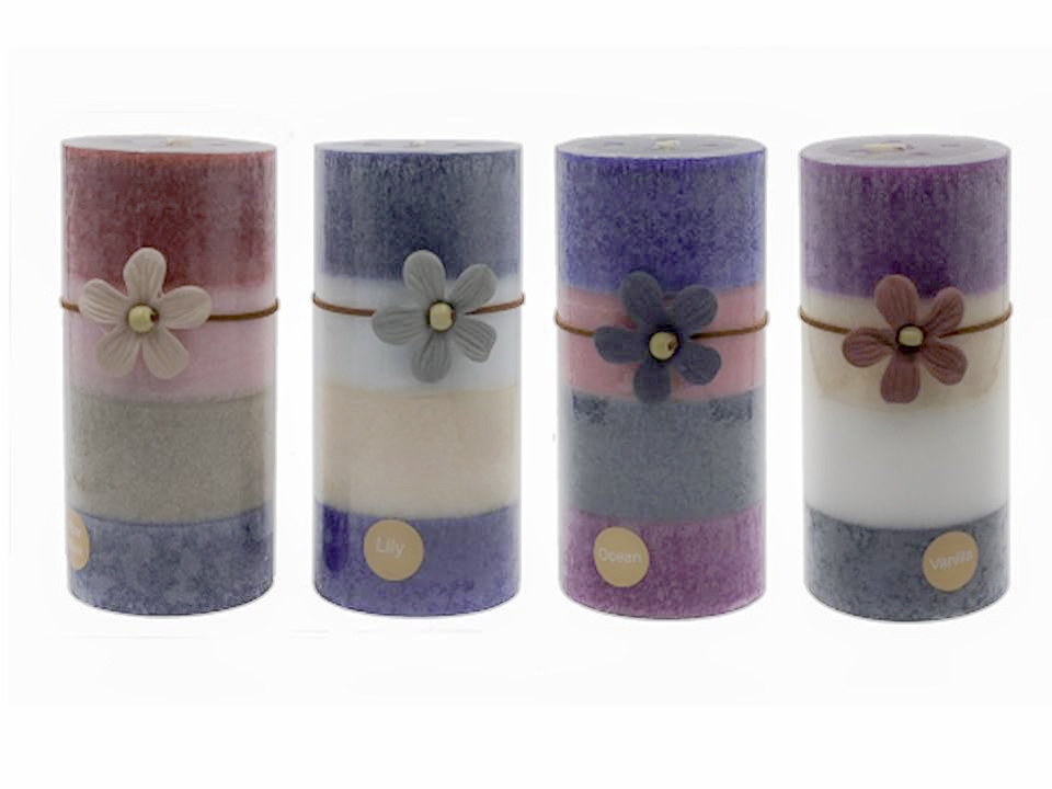 V637-CPU29010-202508251805-00 bulk 24 4 Tone Scented Pillar Candle Assort 15cm - Image 1