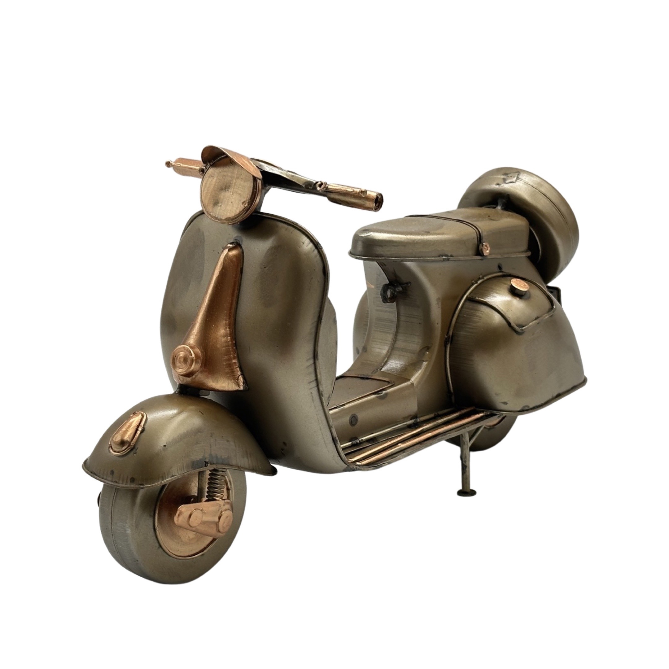V637-DCO35691-202508251653-00 Antique Style Metal Scooter 17cm - Image 1