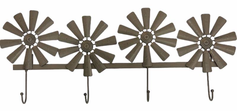 V637-E144819-202508251835-00 Windmill Metal Hook 26x26cm - Image 1