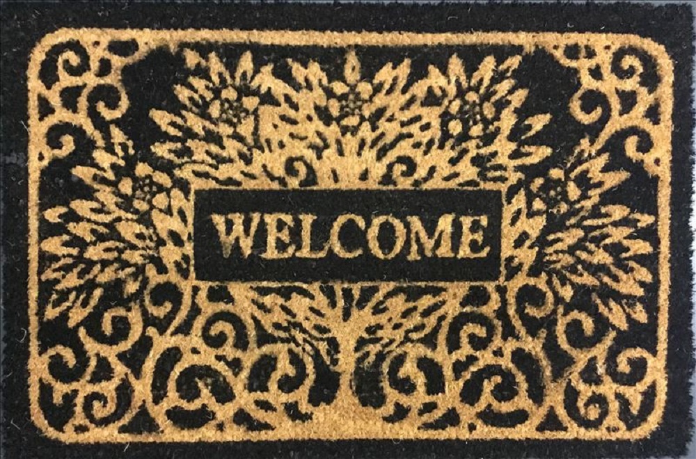 V637-E423356-202508252330-00 Welcome Doormat Door Mat 60x40cm - Image 1