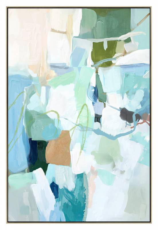 V637-E592577-202508252235-00 Louis Abstract Framed Artwork 80x120cm - Image 1