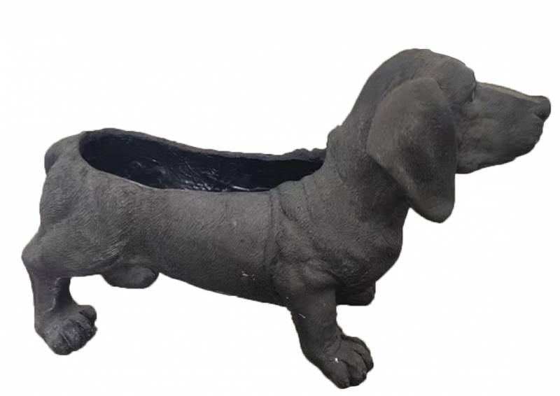 V637-E638035-202508252315-00 Victor Dog Planter 52x27cm - Image 1