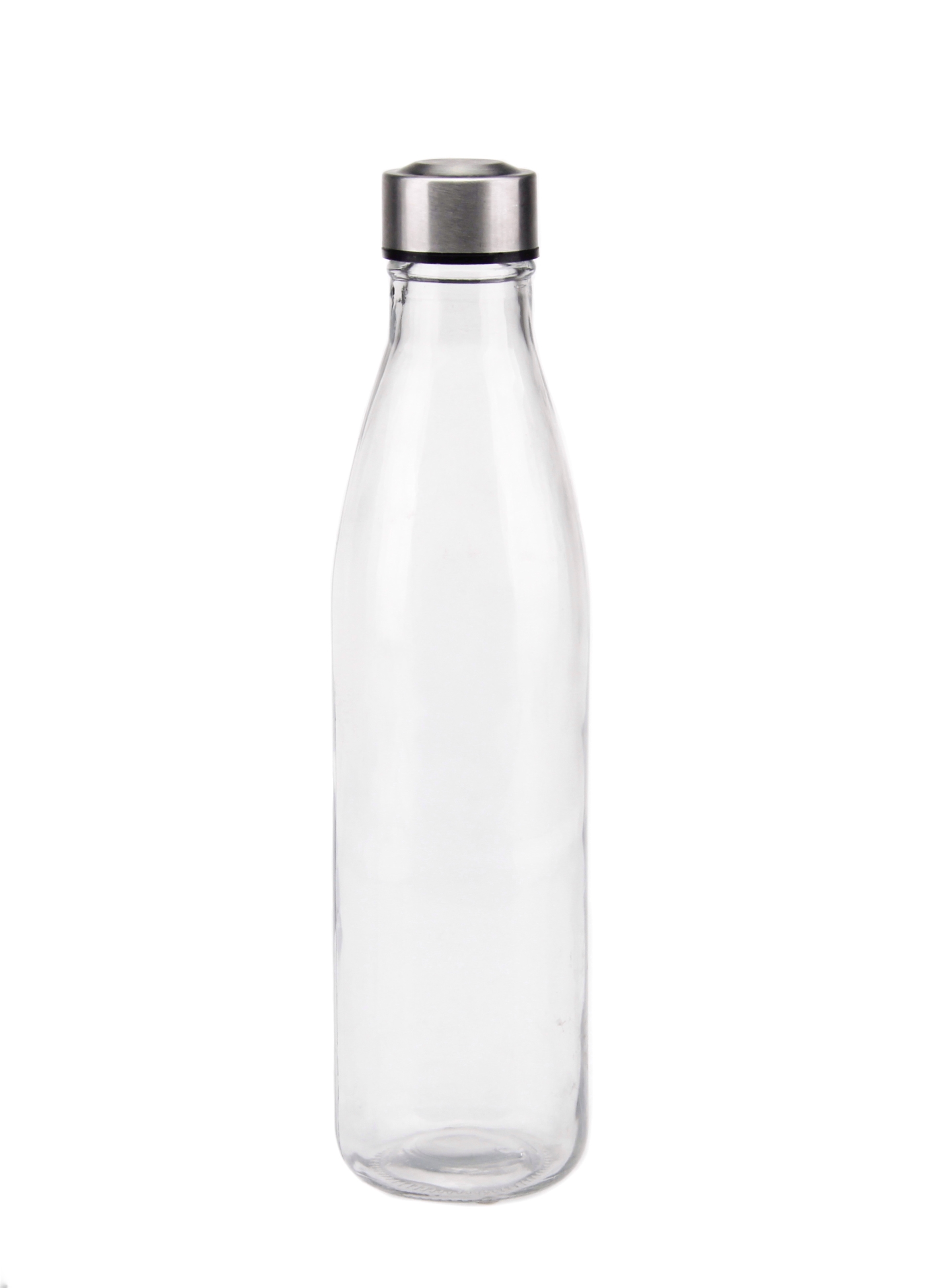 V637-GLA30767-202508252035-00 bulk 12 Clear Glass Water Bottle 1L 2 Assorted 8x31cm - Image 1