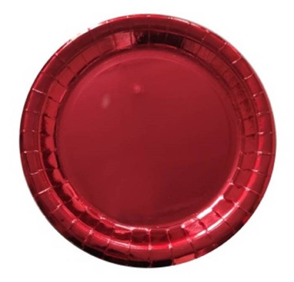 V637-PAR27301-202508252010-00 bulk 240 Disposable Side Plate Red 16cm - Image 1