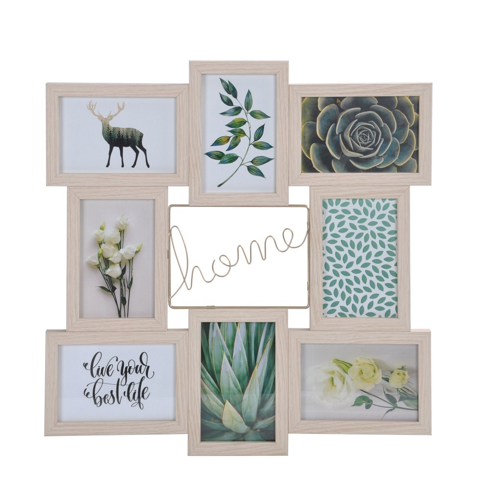 V637-PHO30977-202508252045-00 Home Memories Collage Hanging Photo Frame 46cm - Image 1