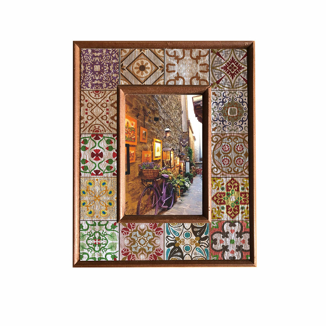 V637-WF-AHF210232-202508260452-00 Antique Single Photo Frame 26cm - Image 1