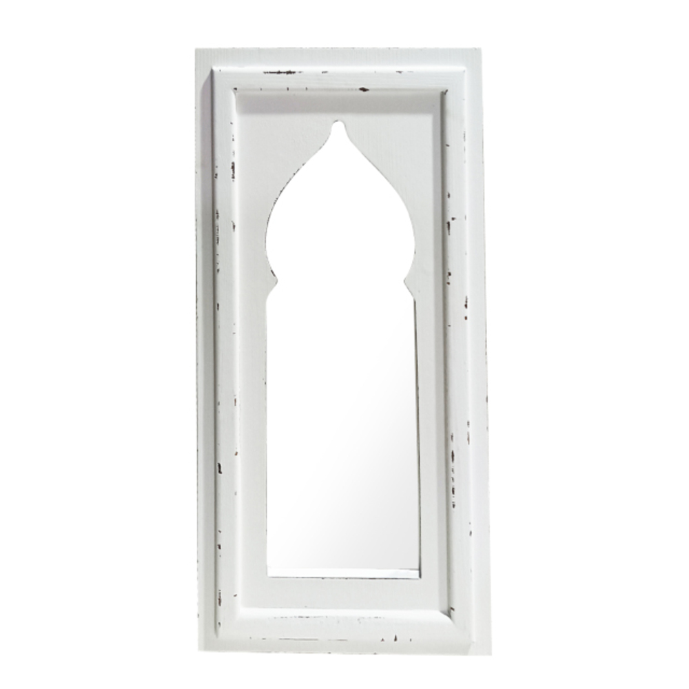 V637-WF-AHF210508-202508260507-00 Vintage Rectangle Wall Mirror 60cm - Image 1