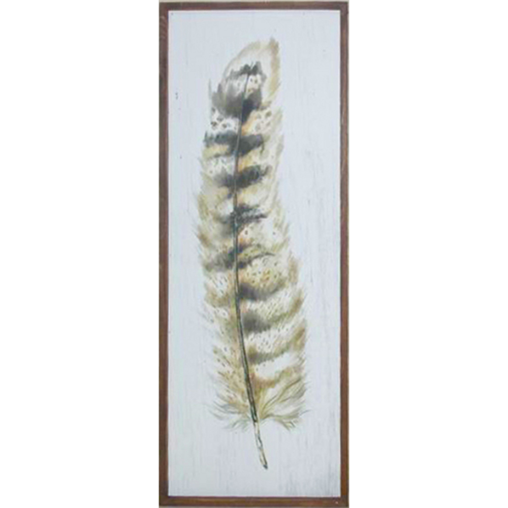 V637-WF-WOO-1048-202508260652-00 Leaf Wall Art 104cm - Image 1