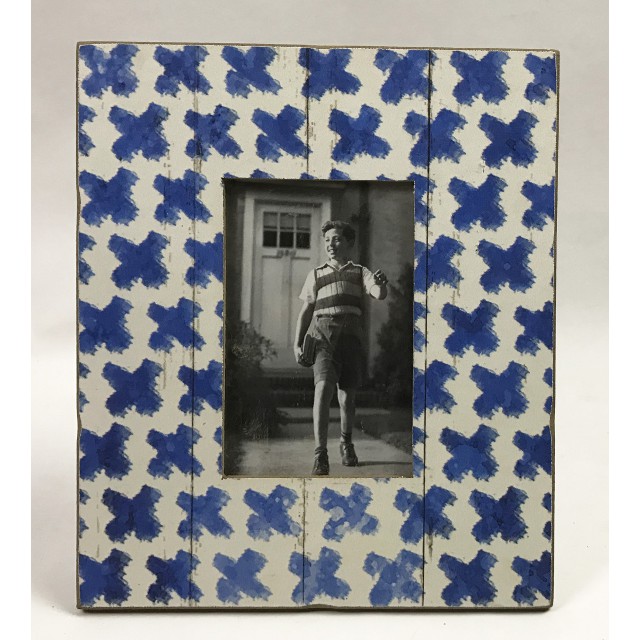 V637-WF-WOO-1055-202508260655-00 Rustic Single Photo Frame 26cm - Image 1