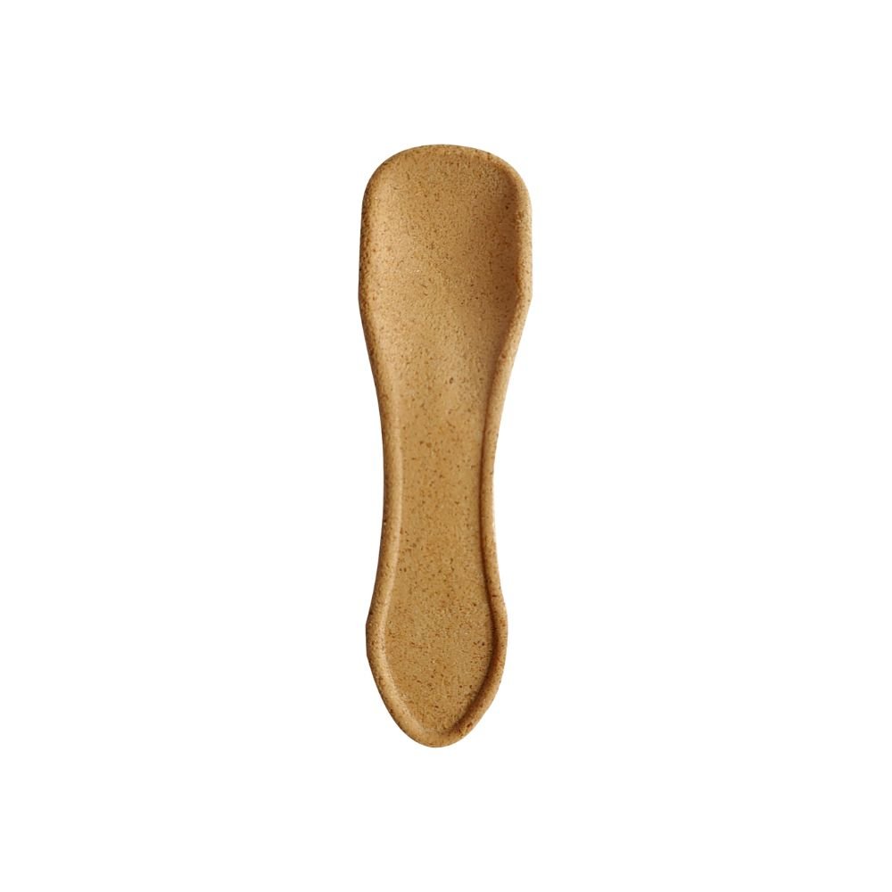 V641-EC-CHO-DST-100-1-202507150905-00 Edible Dessert Spoon - Vanilla ( Pack of 100) - Image 1