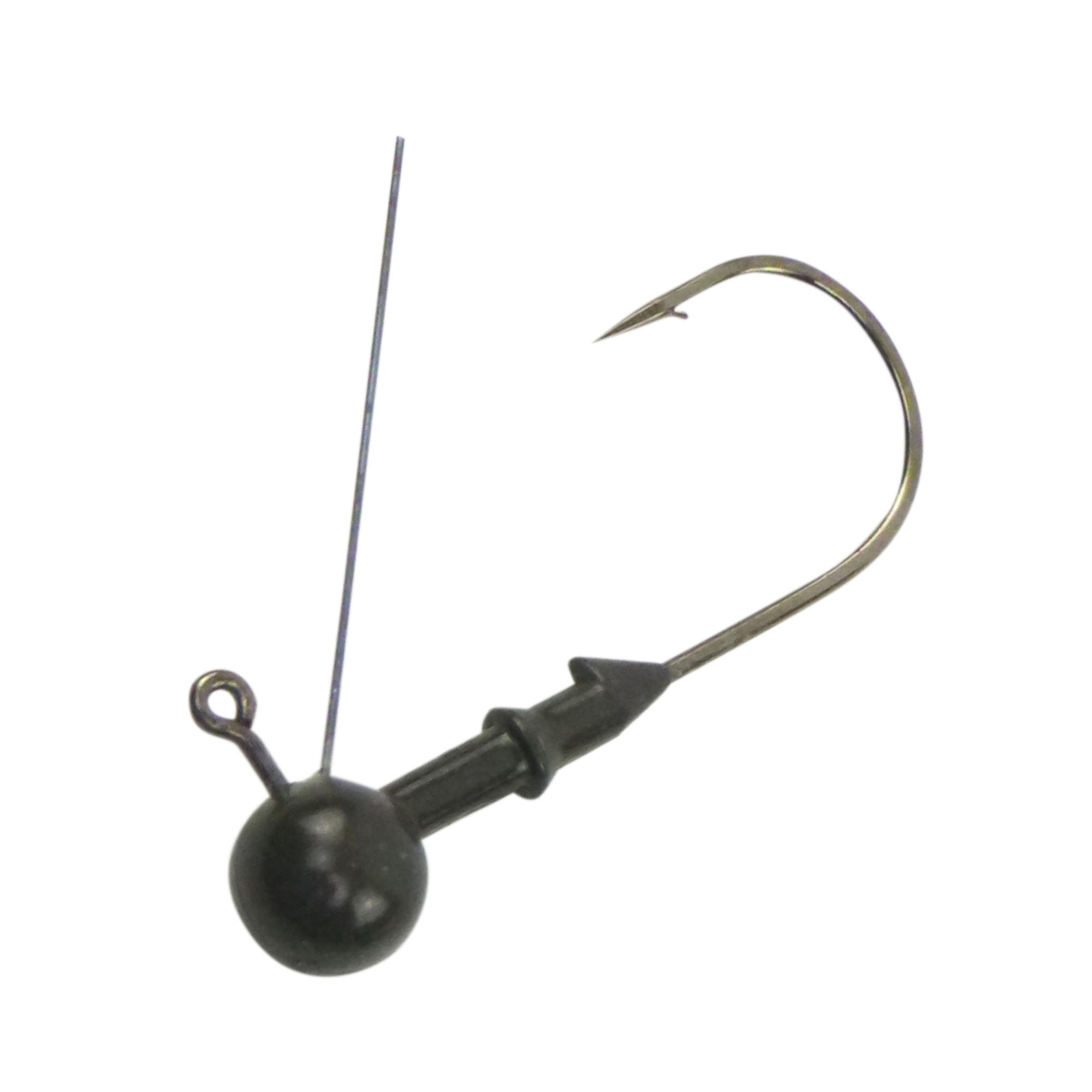 V658-93MC000020220-202507311430-00 Vike 1/4 oz Weedless Round Jig Head with a Size 3/0 Hook Tungsten, 2 pack - Image 1
