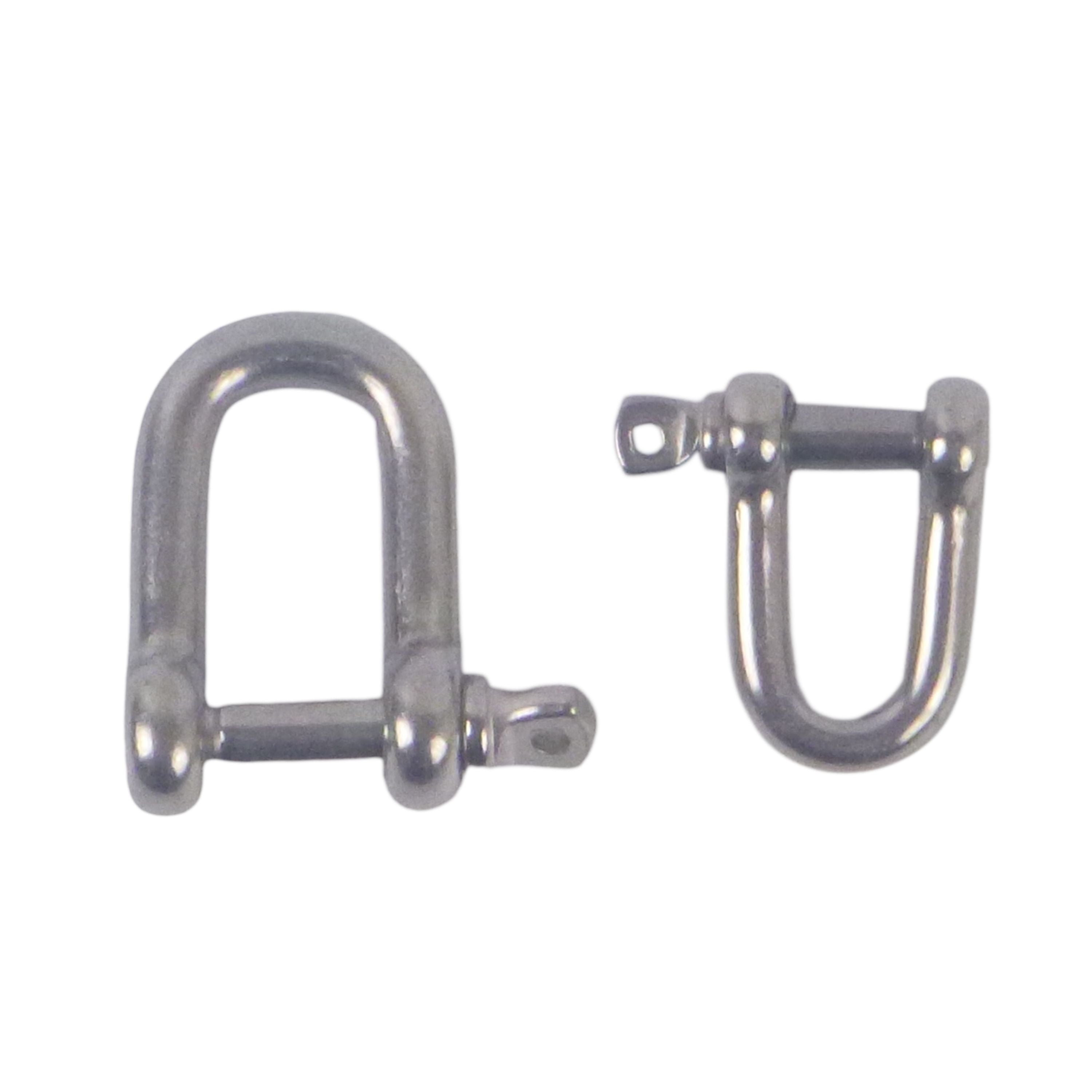 V658-93MC000020400-202507311330-00 Swimerz Stainless Steel D Shackles, Size 1, 10 pack - Image 1