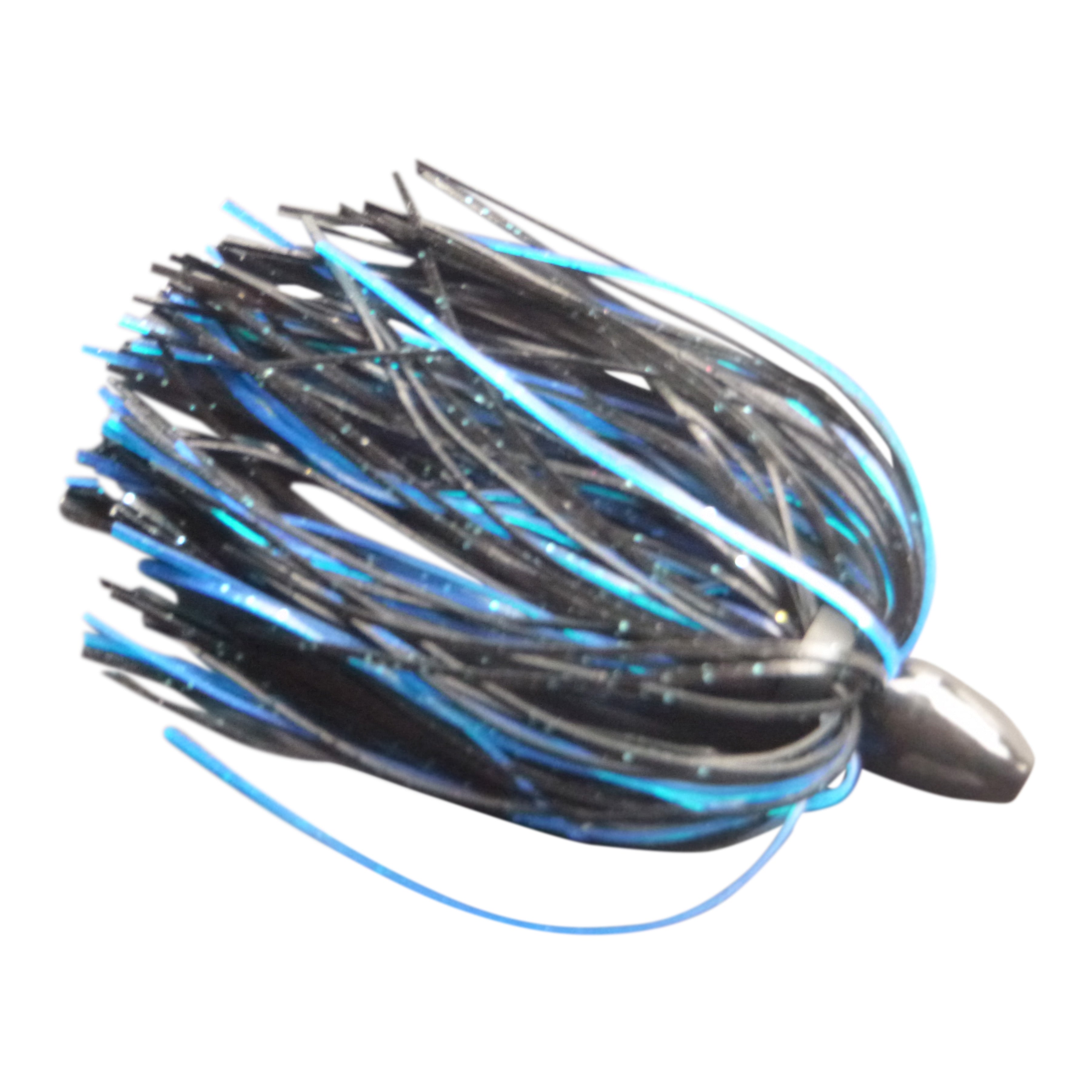 V658-93MC000020620-202507311436-00 Vike 3/4 oz Skirted Microjig in Black Blue - Image 1