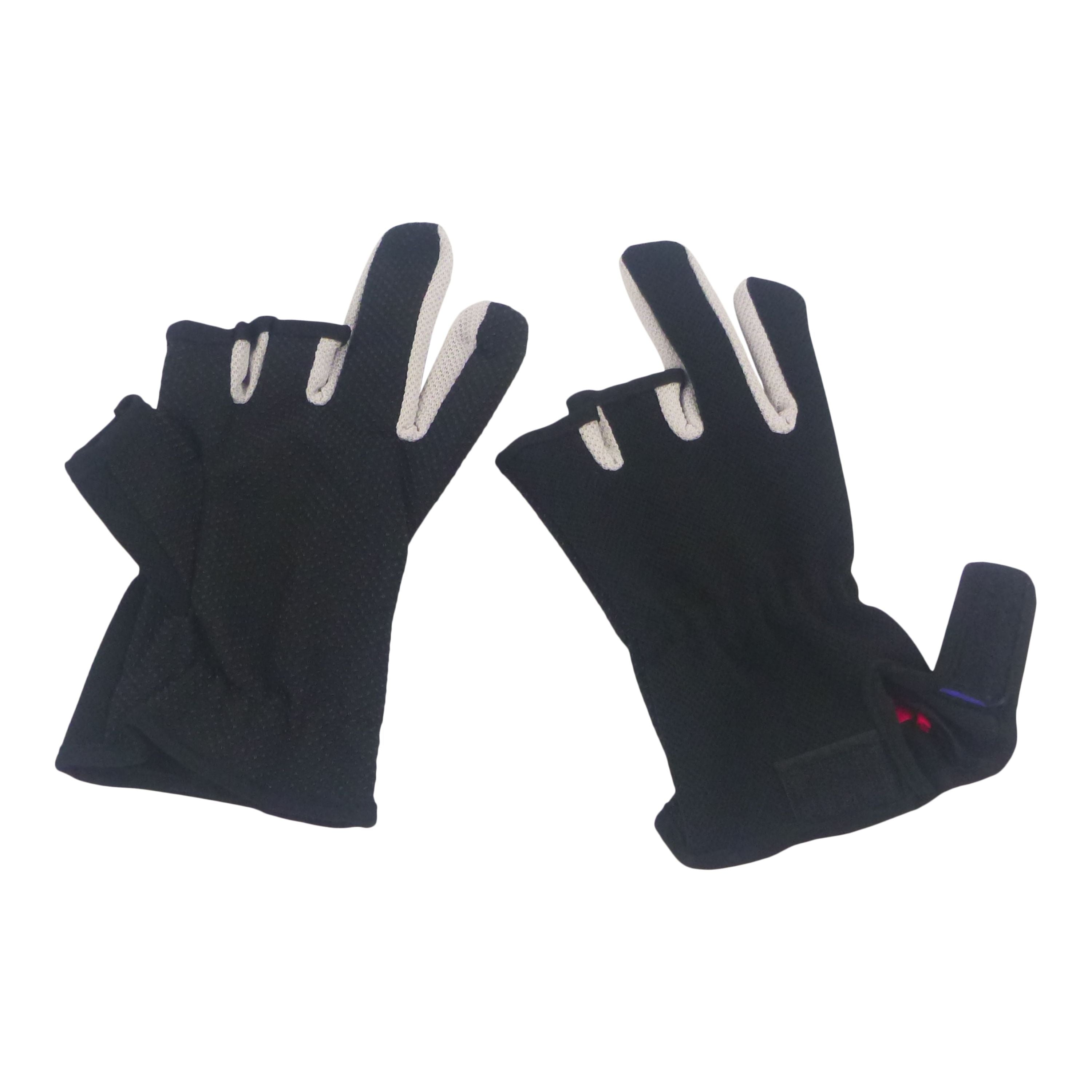 V658-93MC000130875-202507311141-00 BSTC 3 Finger Gloves, Black - Image 1